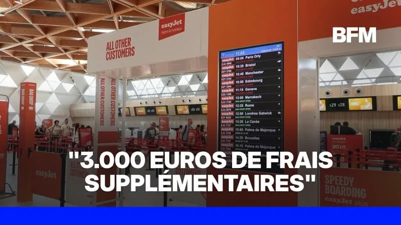 GRÈVE CHEZ EASYJET: CES VACANCIERS BLOQUÉS À L’ÉTRANGER DANS L’IMPOSSIBILITÉ DE REPRENDRE LE TRAVAIL