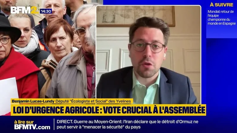 « ELLE DEVRAIT CLAQUER LA PORTE DU GOUVERNEMENT »: LE DÉPUTÉ BENJAMIN LUCAS-LUNDY APPELLE LA MINISTRE MONIQUE BARBUT À DÉMISSIONNER