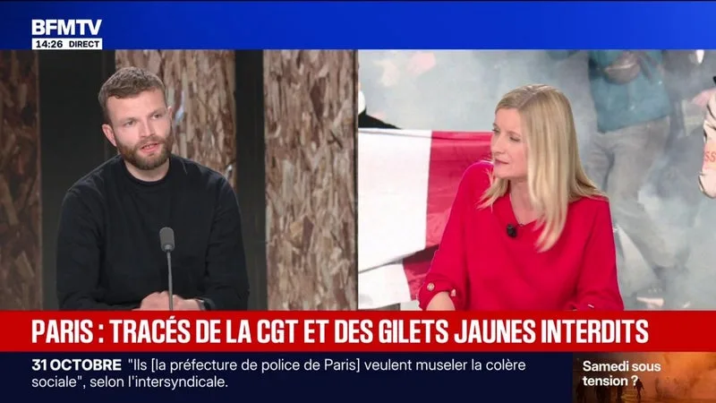 MANIFESTATION DU 31 OCTOBRE: « SI LE RECOURS EST REJETÉ, LE DÉPART SERA PORTE DE BAGNOLET », AFFIRME AURÉLIEN BOUDON, SECRÉTAIRE NATIONAL DE L’UNION SYNDICALE SOLIDAIRES