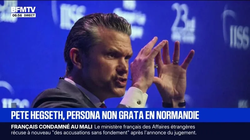 « IL N’A PAS SA PLACE »: PETE HEGSETH, PERSONA NON GRATA EN NORMANDIE POUR LE 82ÈME ANNIVERSAIRE DU DÉBARQUEMENT