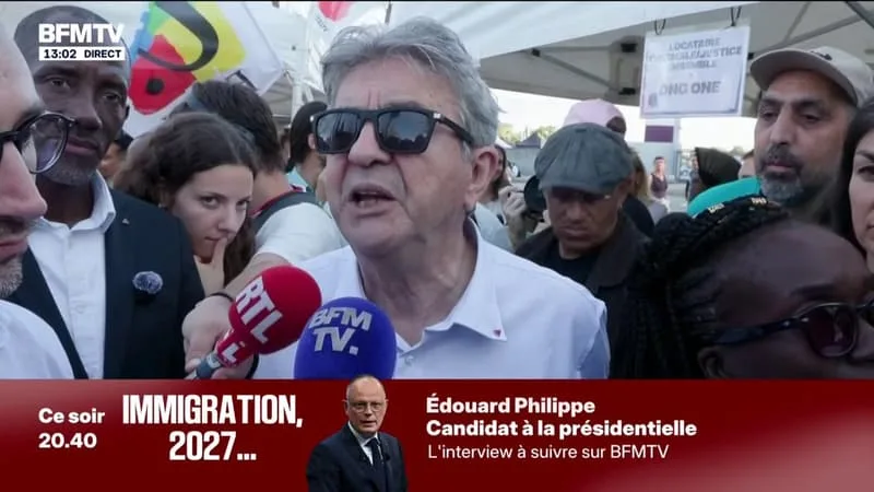 IMMIGRATION: « M. ÉDOUARD PHILIPPE, VOUS NE VOUS COMPORTEZ PAS D’UNE MANIÈRE RESPONSABLE OU COMME UN HOMME D’ÉTAT », S’INSURGE JEAN-LUC MÉLENCHON