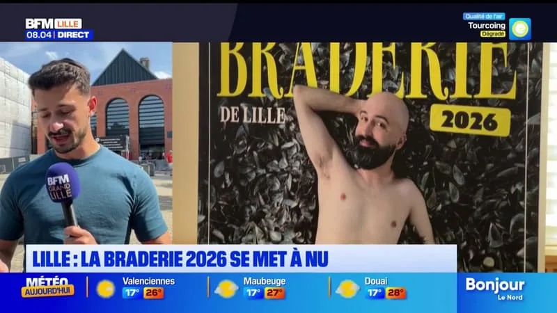 L’AFFICHE DE LA BRADERIE 2026 DÉVOILÉE PAR LA MAIRIE HIER APRÈS-MIDI