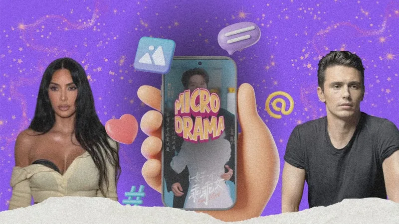 DE JAMES FRANCO À KIM KARDASHIAN, HOLLYWOOD SE MET AUX MICRO-DRAMAS, CES SÉRIES VERTICALES QUI VEULENT FAIRE DU SMARTPHONE LE NOUVEL ÉCRAN ROI