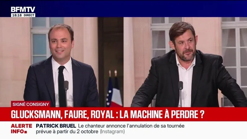 SIGNÉ CONSIGNY – GLUCKSMANN, FAURE, ROYAL : LA MACHINE À PERDRE ? – 01/09
