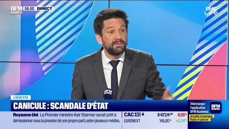 L’EDITO DE RAPHAËL LEGENDRE : CANICULE, SCANDALE D’ÉTAT – 22/06