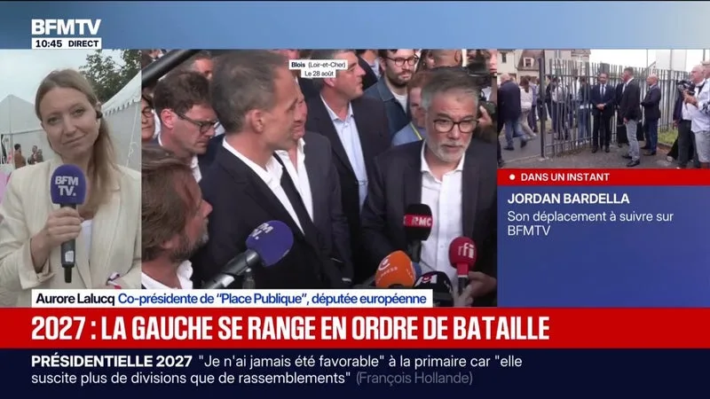 PRÉSIDENTIELLE 2027: « IL N’Y AVAIT PAS UN MONDE OÙ NOUS NE FERIONS PAS CAMPAGNE AVEC LE PARTI SOCIALISTE », ASSURE AURORE LALUCQ, CO-PRÉSIDENTE « PLACE PUBLIQUE »