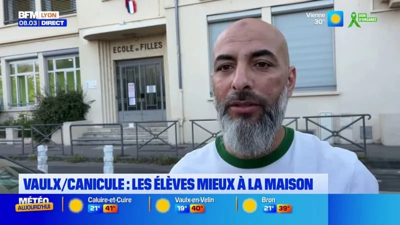 VAULX-EN-VELIN : LES ÉLÈVES MIEUX À LA MAISON AVEC LA CANICULE