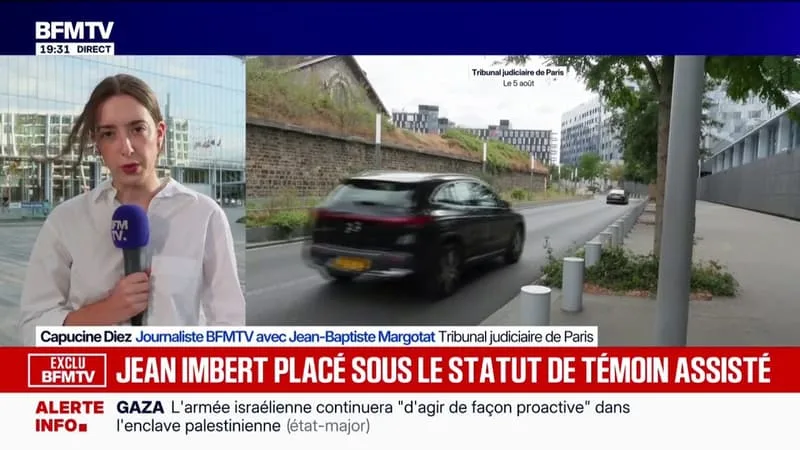 INFO BFMTV. JEAN IMBERT PLACÉ SOUS LE STATUT DE TÉMOIN ASSISTÉ APRÈS AVOIR ÉTÉ ENTENDU PAR UN JUGE D’INSTRUCTION