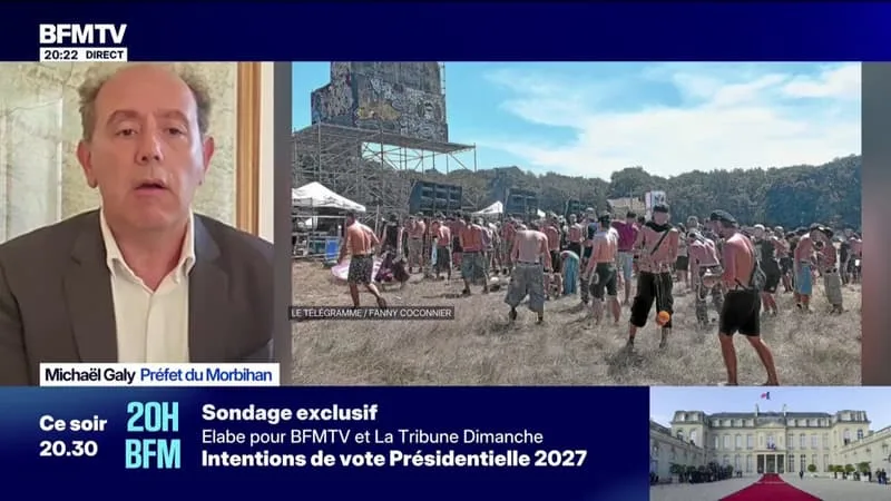 MICHAËL GALY, PRÉFET DU MORBIHAN, DÉNONCE « UN COMPORTEMENT IRRESPONSABLE » APRÈS LE DÉBUT D’UNE RAVE-PARTY ILLÉGALE