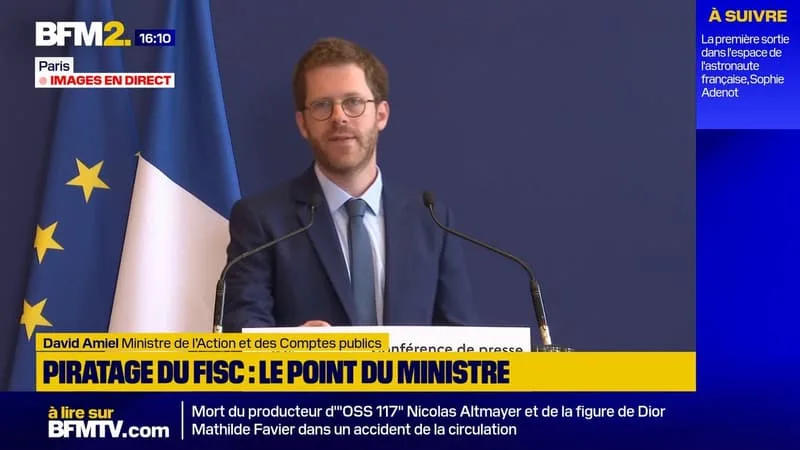 PIRATAGE DU FISC: « TOUT LAISSE À CROIRE QUE CES ATTAQUES VONT CONTINUER À S’INTENSIFIER », DÉCLARE LE MINISTRE DAVID AMIEL