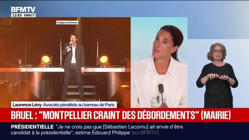 ANNULATION DE CONCERTS DE PATRICK BRUEL: « LE RISQUE DE DÉBORDEMENT, IL DOIT ÊTRE RÉEL », DÉTAILLE LAURENCE LÉVY, AVOCATE PÉNALISTE