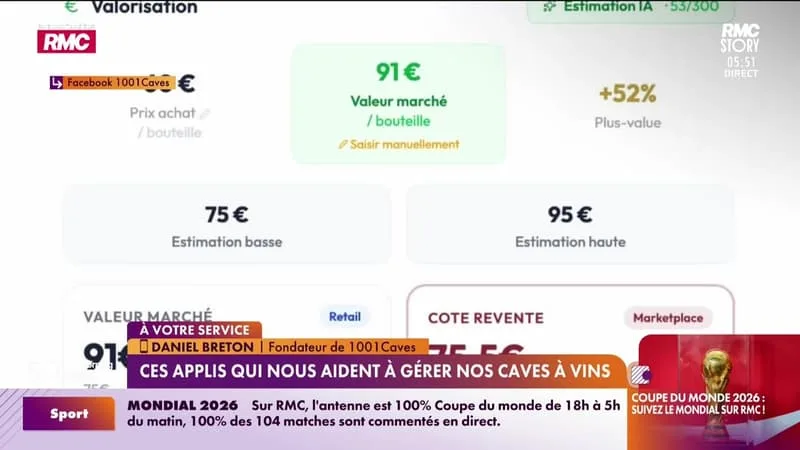 DANIEL BRETON À VOTRE SERVICE : VINS… GÉREZ AVEC L’I.A. FACILEMENT VOTRE CAVE À VIN ! – 18/06