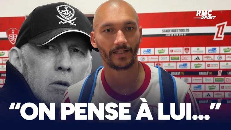 BREST 2-2 TFC : « ON AVAIT L’HABITUDE DE LE VOIR AVEC SA CASQUETTE » AJORQUE PENSE À ROY