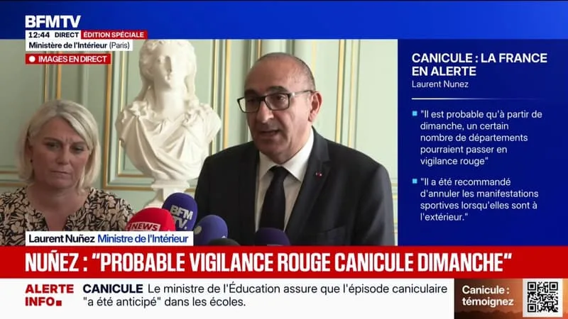 CANICULE: LAURENT NUÑEZ AFFIRME QU’IL N’Y A PAS DE « REMISE EN CAUSE » DE LA FÊTE DE LA MUSIQUE
