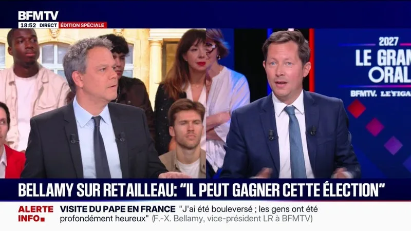 « JE N’AI JAMAIS ÉTÉ MACRONISTE », DÉCLARE FRANÇOIS-XAVIER BELLAMY, VICE-PRÉSIDENT DES RÉPUBLICAINS