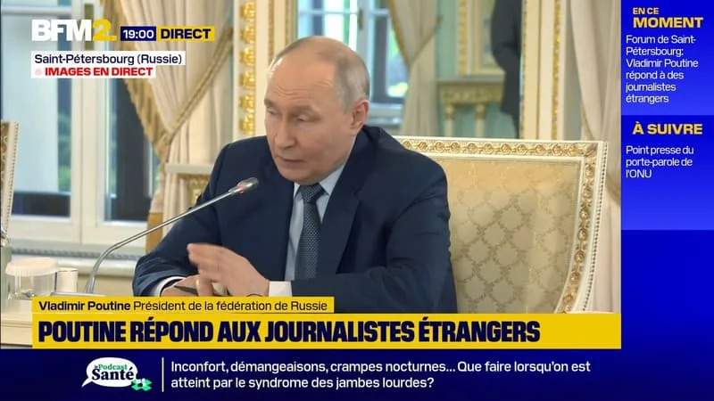 « NOUS AVONS TOUJOURS COOPÉRÉ »: VLADIMIR POUTINE SE FÉLICITE DE L’ALLIANCE RUSSO-CHINOISE