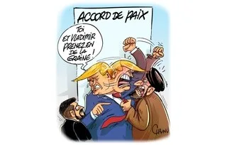 LE DESSIN DE CHAUNU : CESSEZ-LE-FEU « TERMINÉ » ENTRE L’IRAN ET LES ÉTATS-UNIS