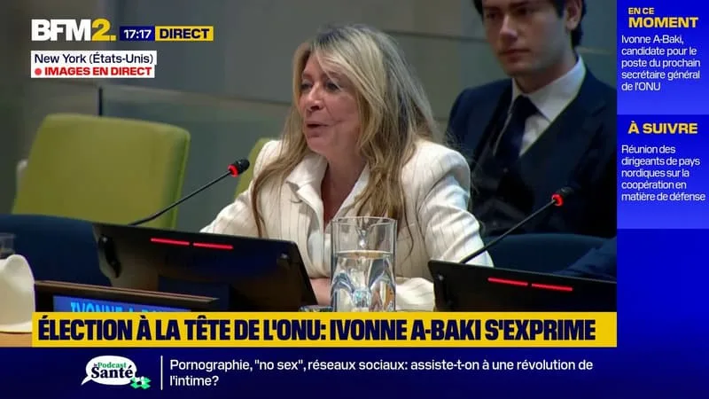 « ON A BESOIN DU MULTILATÉRALISME »: L’ÉQUATORIENNE IVONNE A-BAKI, NOUVELLE CANDIDATE AU POSTE DE CHEF DE L’ONU