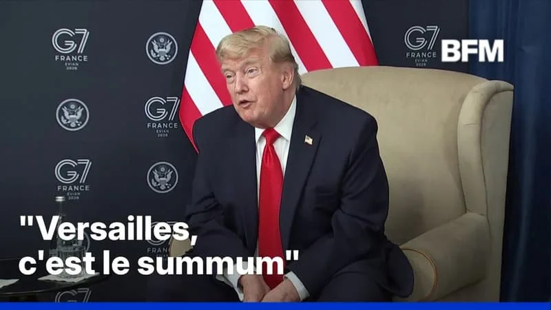 « J’AIME LES LIEUX BEAUX ET MERVEILLEUX »: DONALD TRUMP SE RÉJOUIT D’ÊTRE INVITÉ À VERSAILLES