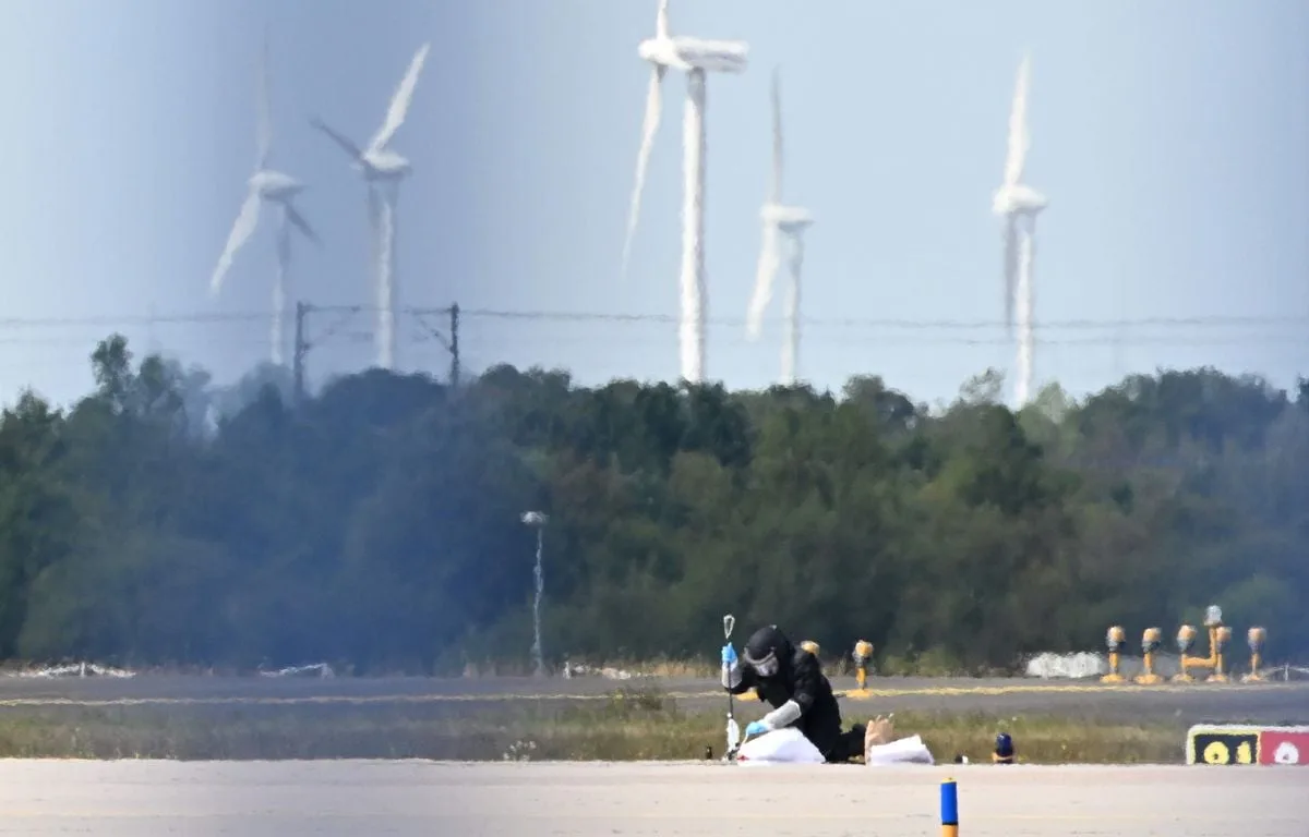 ALLEMAGNE : CE QUE L’ON SAIT DU DRONE EXPLOSIF QUI A TOUCHÉ UN AVION À LEIPZIG, HUB STRATÉGIQUE POUR L’OTAN ET L’UKRAINE