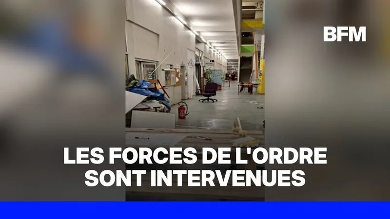 MOBILISATION ÉTUDIANTE: DES DÉGRADATIONS À L’UNIVERSITÉ DE NANTES, DES ÉLÈVES ÉVACUÉS