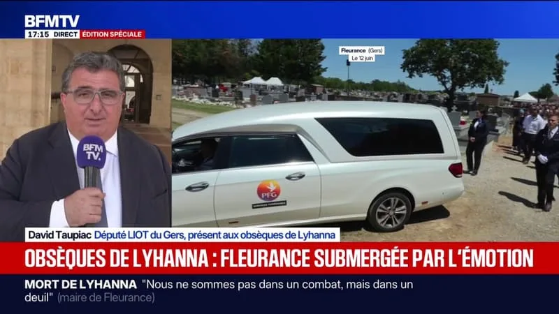 LYHANNA: « LES OBSÈQUES ÉTAIENT CHARGÉES D’ÉMOTION », RACONTE DAVID TAUPIAC, DÉPUTÉ DU GERS, PRÉSENT AUX OBSÈQUES DE LA COLLÉGIENNE