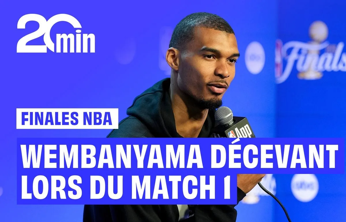 VICTOR WEMBANYAMA ASSUME SA MAUVAISE PERFORMANCE APRÈS LA DÉFAITE DES SPURS EN FINALE NBA