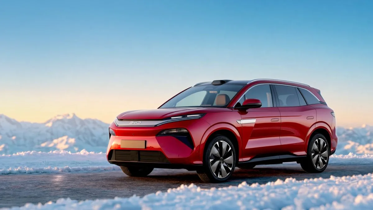 BYD DÉVOILE À PARIS SON NOUVEAU SUV QUI SE CHARGE EN 5 MINUTES : L’ATTO 8 ET SON AUTONOMIE XXL