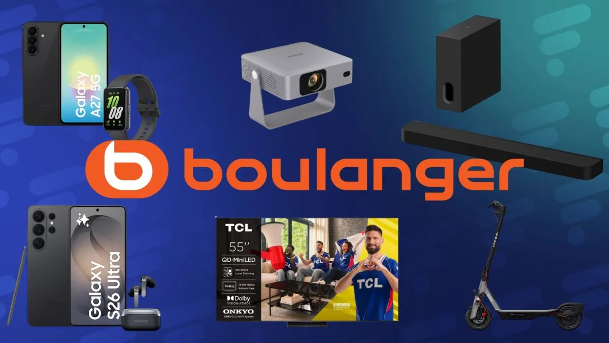 BOULANGER FAIT DE L’OMBRE AUX SOLDES EN LANÇANT UNE GRANDE BRADERIE : LES 8 DEALS À SAISIR