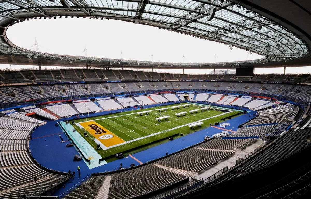 EN DIRECT SAINTS – STEELERS : LE STADE DE FRANCE EST PRÊT POUR ACCUEILLIR SON PREMIER MATCH DE NFL… SUIVEZ LA RENCONTRE AVEC NOUS DÈS 14H15