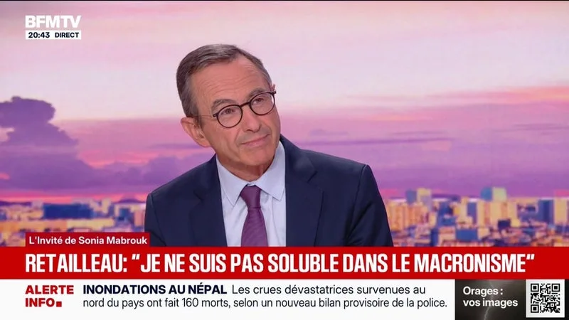PRIMAIRE DE LA DROITE: « JE NE PERDS PAS MON TEMPS, JE TRAVAILLE SUR LE FOND », ASSURE BRUNO RETAILLEAU, CANDIDAT LR À L’ÉLECTION PRÉSIDENTIELLE