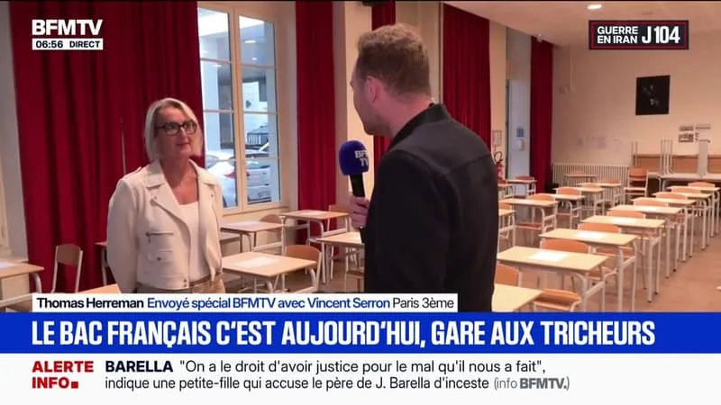 DÉBUT DU BAC DE FRANÇAIS CE JEUDI SOUS HAUTE SURVEILLANCE CONCERNANT LES TRICHEURS