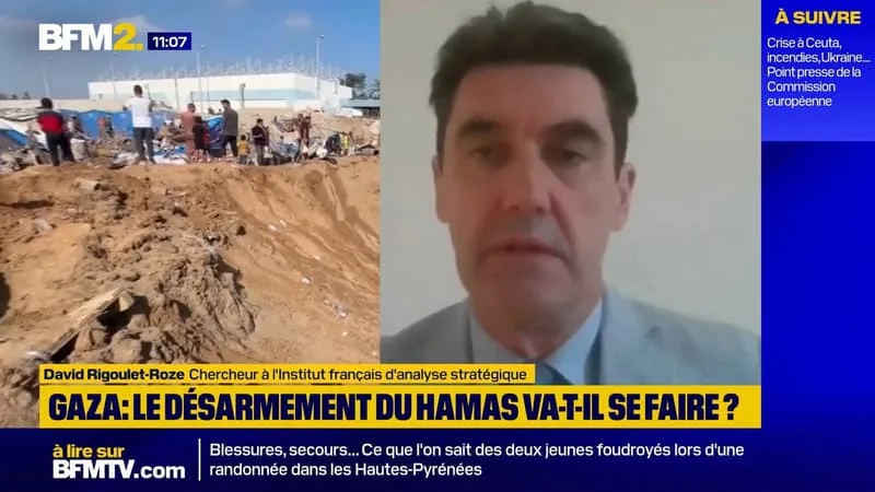 DÉSARMEMENT DU HAMAS: UNE « DÉFIANCE » ENTRE LES DEUX PARTIES COMPLIQUE L’ABOUTISSEMENT D’UN ACCORD