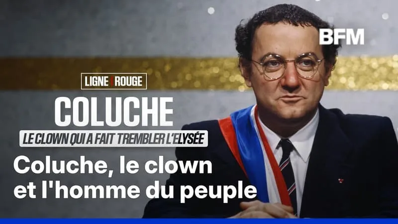 LIGNE ROUGE – COLUCHE, LE CLOWN QUI A FAIT TREMBLER L’ÉLYSÉE (EXTRAIT)