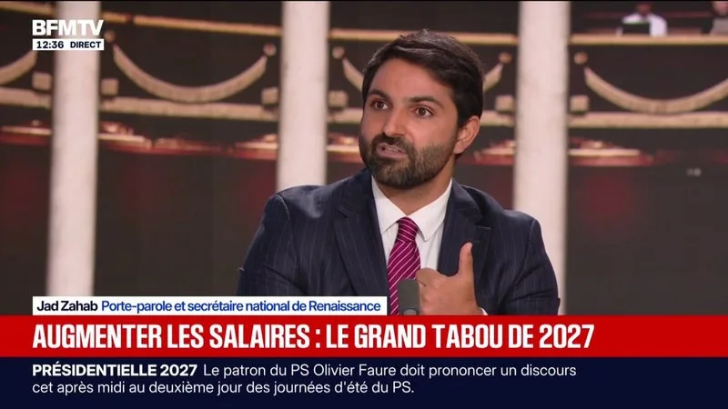 « NOUS, NOUS DISONS QU’IL FAUT AUGMENTER LES SALAIRES », AFFIRME JAD ZAHAB, PORTE-PAROLE ET SECRÉTAIRE NATIONAL DE RENAISSANCE