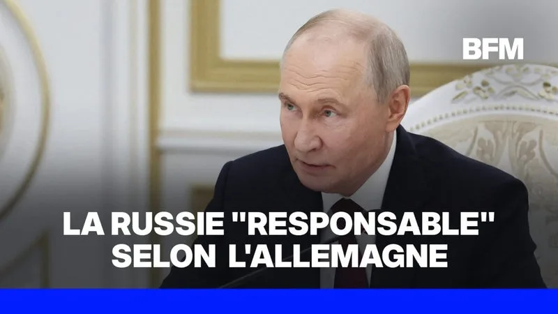 LA RUSSIE « RESPONSABLE » DU DRONE CHARGÉ D’EXPLOSIFS À L’AÉROPORT DE LEIPZIG, AFFIRME L’ALLEMAGNE
