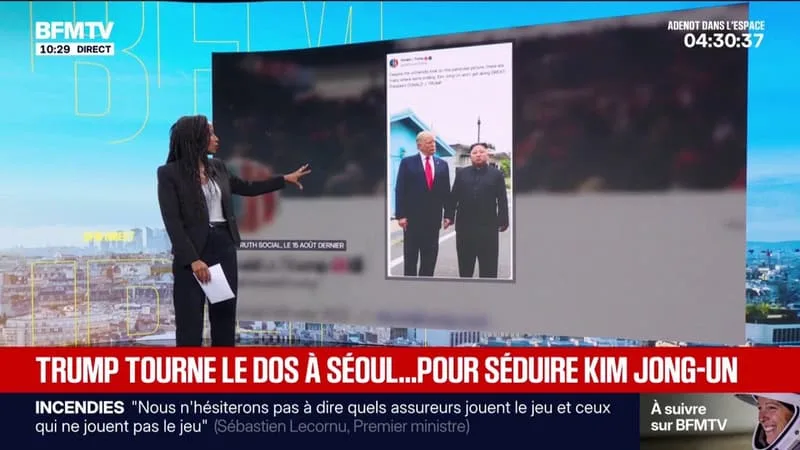 LES ÉCLAIREURS – DONALD TRUMP TOURNE LE DOS À SÉOUL POUR SÉDUIRE KIM JONG-UN