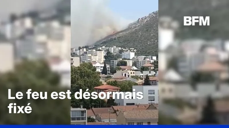 12 HECTARES BRÛLÉS DANS UN INCENDIE À L’EST DE MARSEILLE