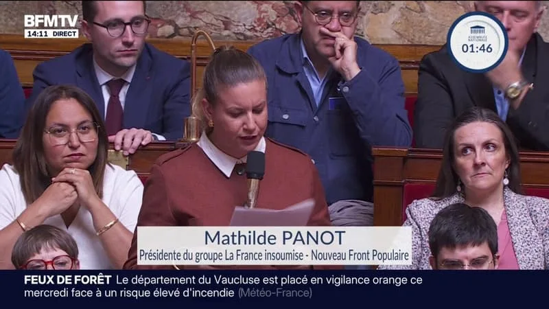 « METTEZ CET ARGENT SUR LA TABLE MAINTENANT »: MATHILDE PANOT INTERPELLE SÉBASTIEN LECORNU SUR LES VIOLENCES SEXISTES ET SEXUELLES