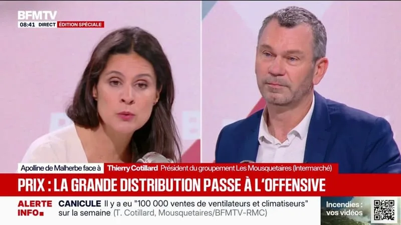 CARBURANTS: THIERRY COTILLARD, PRÉSIDENT DU GROUPEMENT LES MOUSQUETAIRES, ANNONCE « UNE OPÉRATION PRIX COÛTANT » POUR « LE WEEK-END DU 4 ET 5 JUILLET »