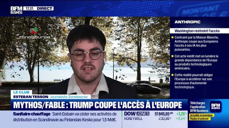 ANTHROPIC : TRUMP COUPE L’ACCÈS À L’EUROPE