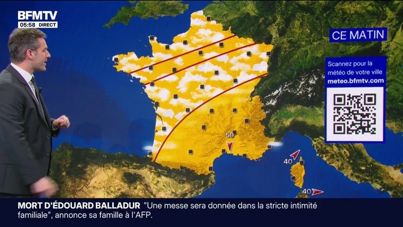 UN CIEL ENSOLEILLÉ SUR UNE MAJEURE PARTIE DU PAYS, LES TEMPÉRATURES REPARTENT À LA HAUSSE DANS LE SUD… LA MÉTÉO DE CE MARDI 1ER SEPTEMBRE