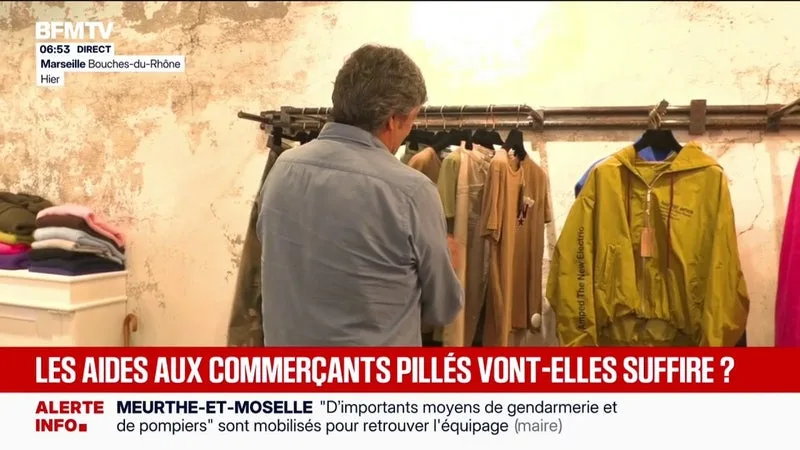 AIDE FORFAITAIRE, PRÊT À TAUX ZÉRO..: VOICI LES MESURES « EXCEPTIONNELLES » DE L’ÉTAT POUR SOUTENIR LES COMMERÇANTS PILLÉS