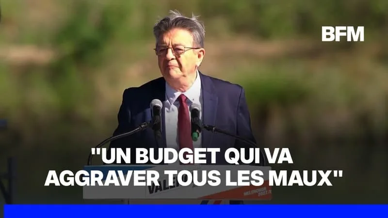JEAN-LUC MÉLENCHON PROMET LA CENSURE DU BUDGET DU GOUVERNEMENT POUR 2027