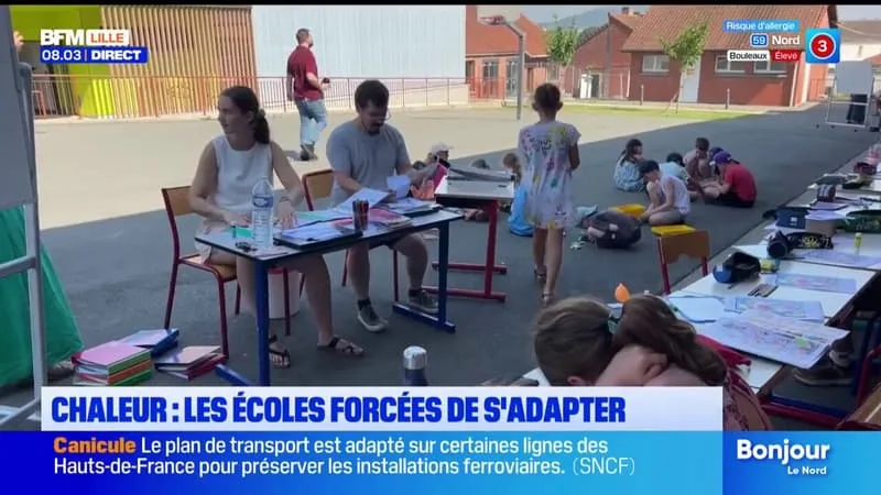 VIGILANCE ROUGE CANICULE : LES ÉCOLES S’ADAPTENT