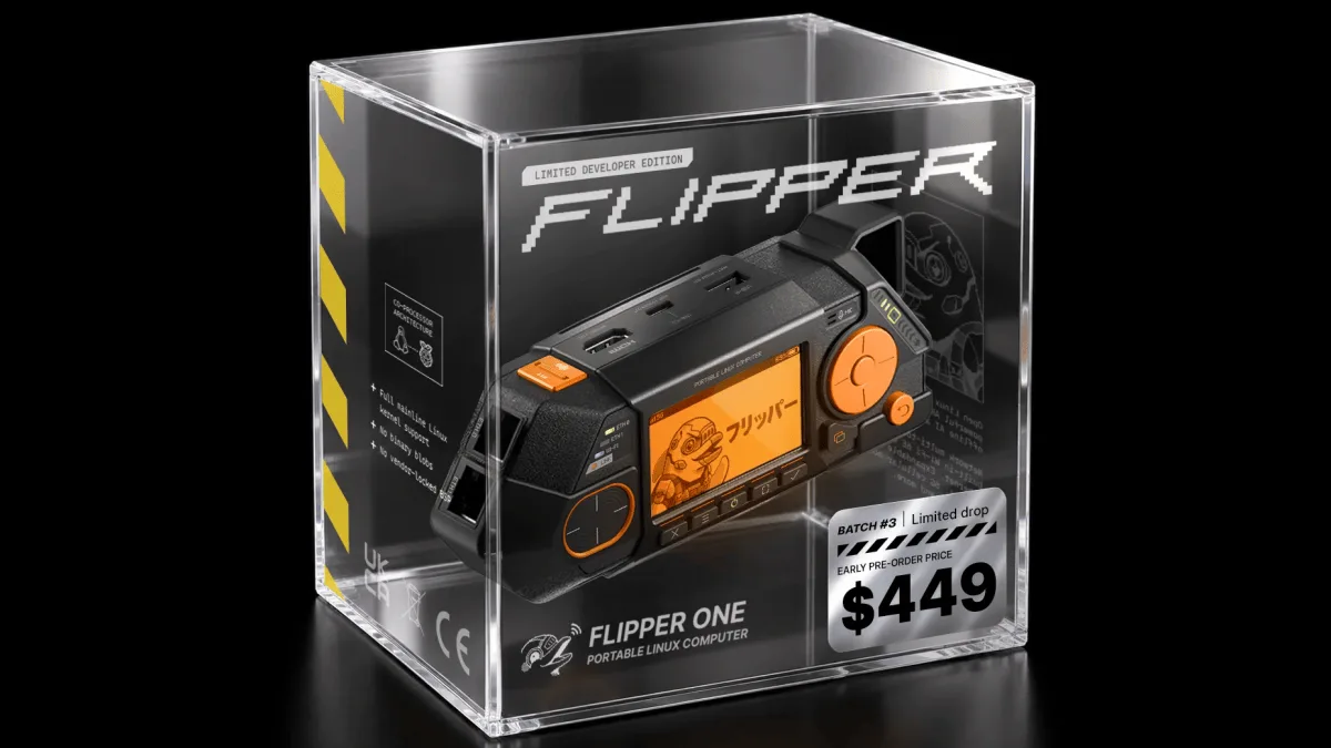 LE FLIPPER ONE, MINI-PC À DESTINATION DES HACKERS, LANCE SA CAMPAGNE DE PRÉCOMMANDE SUR FOND DE CRISE DE LA RAM