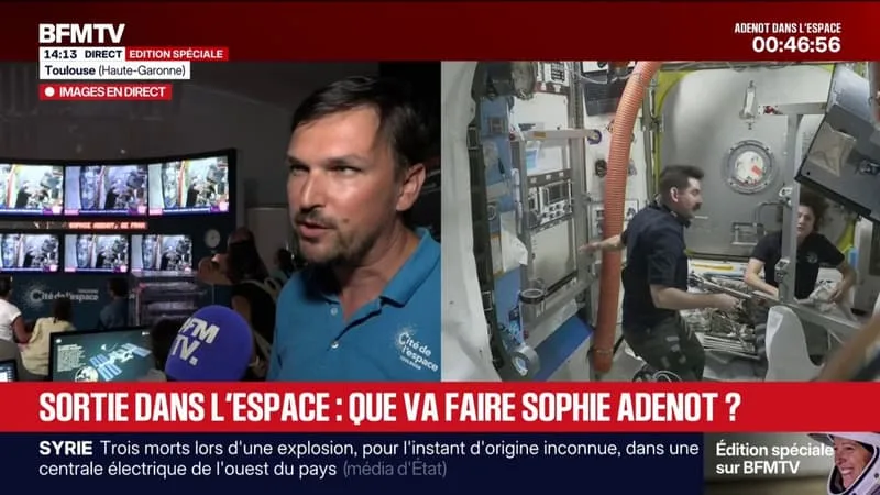 SOPHIE ADENOT: DE NOMBREUX VISITEURS À LA CITÉ DE L’ESPACE POUR LA SORTIE EXTRAVÉHICULAIRE DE L’ASTRONAUTE FRANÇAISE