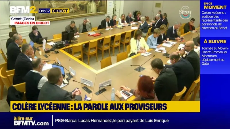 COLÈRE LYCÉENNE: « LA PROFESSION EST SOUS LE CHOC », ESTIME BRUNO BOBKIEWICZ (SNPDEN-UNSA)