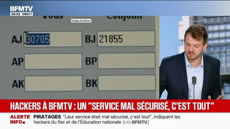 « LEUR SERVICE ÉTAIT MAL SÉCURISÉ, C’EST TOUT »: LES HACKERS ZEROBYTES JUSTIFIENT LEURS CYBERATTAQUES CONTRE LE FISC ET L’ÉDUCATION NATIONALE AUPRÈS DE BFMTV