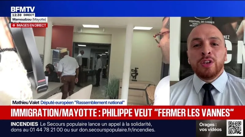 ÉDOUARD PHILIPPE À MAYOTTE: « UNE VULGAIRE COPIE QUI N’A PAS TENU LES PROMESSES AUPARAVANT », POUR MATHIEU VALET, DÉPUTÉ EUROPÉEN RN